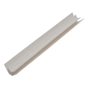 Perfil esquinero interior para revestimiento PVC alveolar